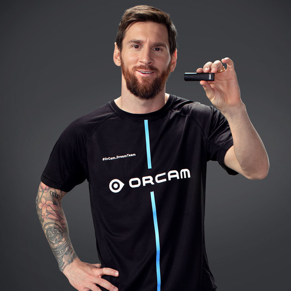 Soccer great Lionel Messi becomes OrCam Technologies’ Ambassador to be a voice for the blind and visually impaired community. Messi will help raise global awareness of OrCam’s innovative, life-changing technology that promotes equal access and opportunities.