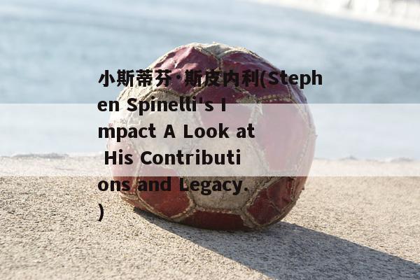 小斯蒂芬·斯皮内利(Stephen Spinelli's Impact A Look at His Contributions and Legacy.)